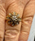 Bague 53 Bague ancienne en or et diamants 58 Facettes