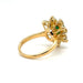 Bague Marguerite Or jaune - Emeraude et Diamants 58 Facettes 1.0000372/1