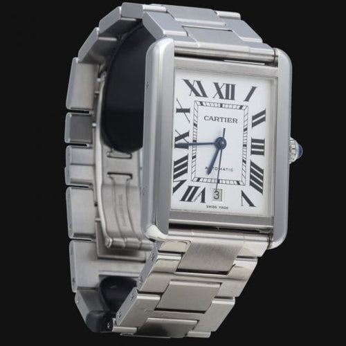 Montre Cartier Montre Tank Solo Xl 58 Facettes MT41120