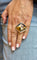 Bague 53 Bague Hermes en argent 58 Facettes