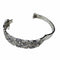 Bracelet Bracelet or blanc saphirs diamants 58 Facettes