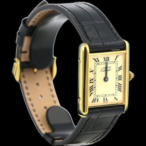 Montre Cartier Montre Tank Vermeil 58 Facettes MT42219