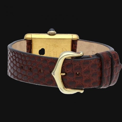 Montre Cartier Montre Tank Vermeil 58 Facettes MT43319