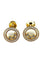 Boucles d'oreilles CHOPARD. Collection "Happy Diamonds Icons", boucles d'oreilles or et diamants 58 Facettes