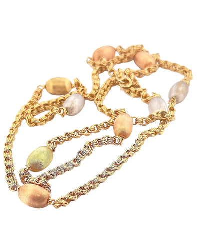 Collier Collier sautoir 3ors 18 carats 58 Facettes