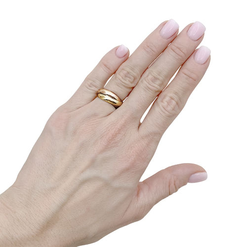 Bague 48 Bague Cartier, "Trinity Classique", trois ors. 58 Facettes 35119