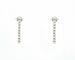 Boucles d'oreilles tennis en or blanc 0,53 ct