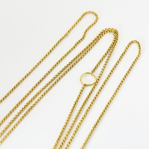 Collier Collier en Or jaune 18k 58 Facettes THI0352