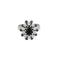 Bague Bague Marguerite en Or blanc 18k Saphir 58 Facettes NAR0342