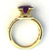 TOURNAIRE Parijs, French Kiss, amethist geelgouden ring