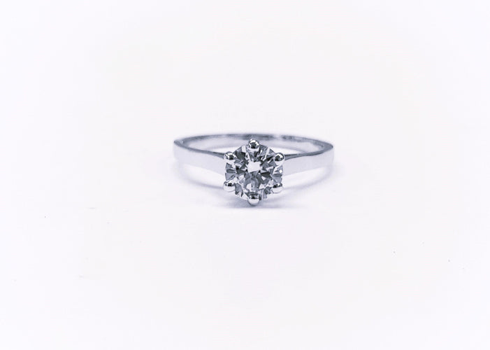 Bague 54 Bague Solitaire diamant 1ct 58 Facettes SOLO.1CT.FA.26