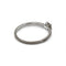 Bague 53 Bague Or blanc, Diamants, Etincelle - CARTIER 58 Facettes 260011R