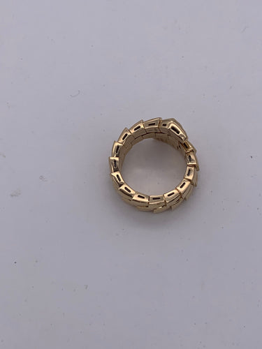 Bague BVLGARI - Bague Serpent Vipère Or 58 Facettes