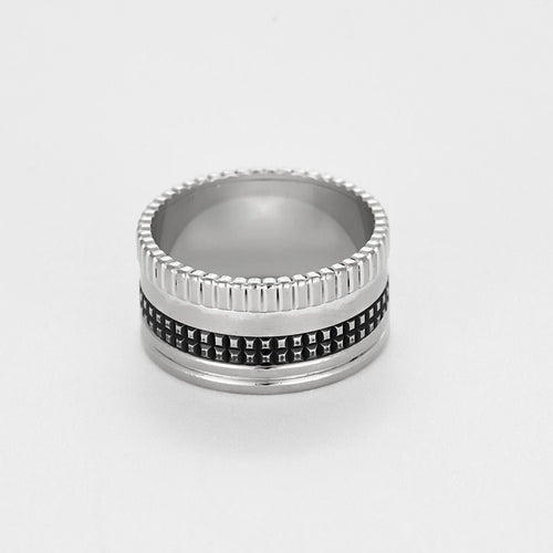 Bague 62 BOUCHERON. Quatre, Black Edition, Large. 58 Facettes DIN0275
