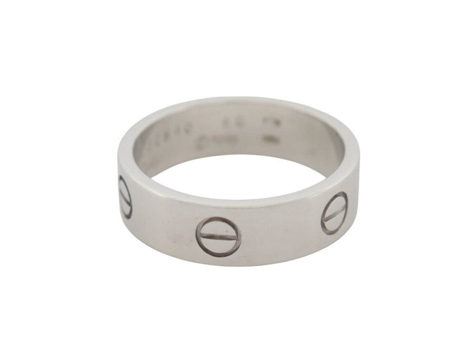 Bague 60 vintage bague CARTIER love classique crb4084700 t60 en or blanc 58 Facettes 271840