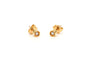 Boucles d'oreilles Boucles d'oreilles en or jaune serties de diamants 58 Facettes 22379