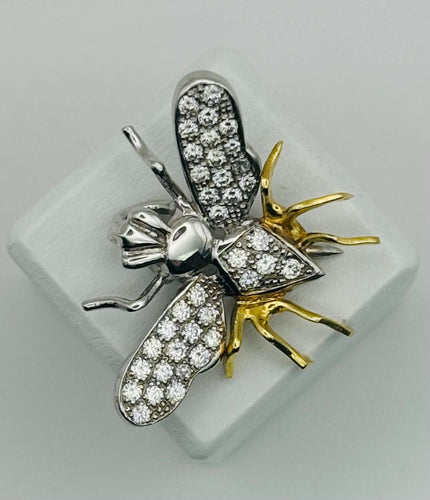 Boche y Colgante en forma de Mariposa 58 Facettes 50194