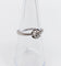 Bague 53 Bague solitaire art deco Platine diamant taille ancienne 0,43 carat (circa 1930) 58 Facettes A06144