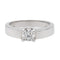 Bague 53 Bague Solitaire Or blanc Diamant 58 Facettes 578709RV