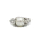 Bague 52 Bague or, diamants et perle 58 Facettes 1150