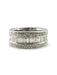 Bague Bague Alliance or blanc et diamants 1,60 ct 58 Facettes 16201