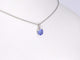 Pendentif Pendentif en or blanc avec tanzanite 58 Facettes 2199