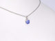 Pendentif Pendentif en or blanc avec tanzanite 58 Facettes 2199