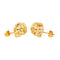 Boucles d'oreilles Boucles d'oreilles Demi créoles Or jaune 58 Facettes 4286097CN