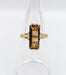 Bague 52 Bague cocktail quartz fumé de 2,30 carats (circa 1970) 58 Facettes A04441