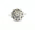 Bague 52 Bague en or blanc 18 carats et diamants 58 Facettes