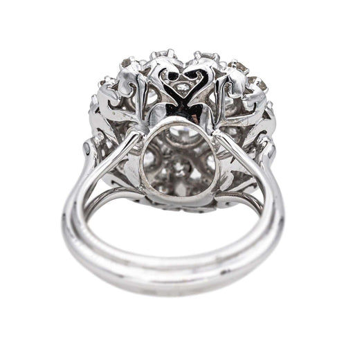 Bague 52 Bague Cocktail Or blanc, Platine Diamant 58 Facettes 4776443CN