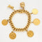 Bracelet Gourmette or jaune 58 Facettes LP468/2