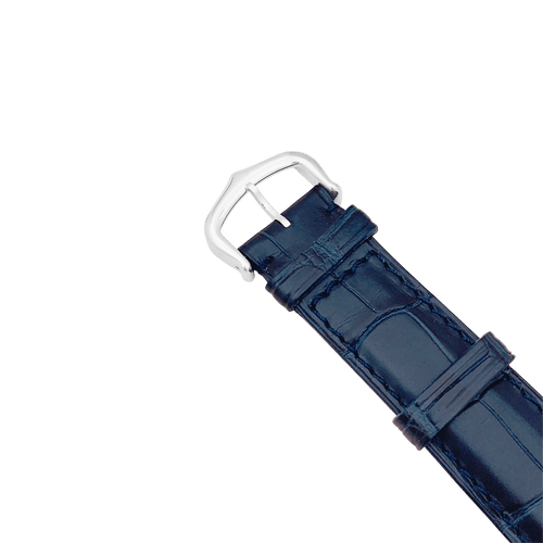 Montre Montre Cartier, "Tank Basculante", acier, cuir. 58 Facettes 34713