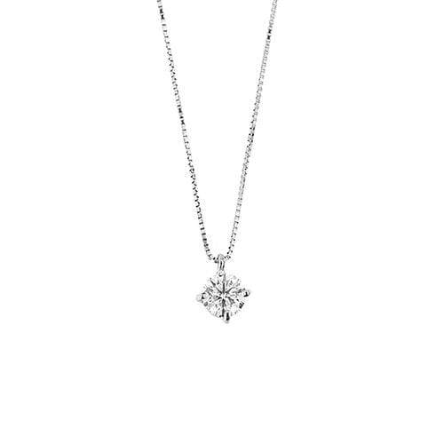 Collier Collier Point Light avec diamant de 0,38 ct 58 Facettes 6073