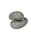 Bague 53 Bague Croisée or gris diamants 58 Facettes LOT 6593