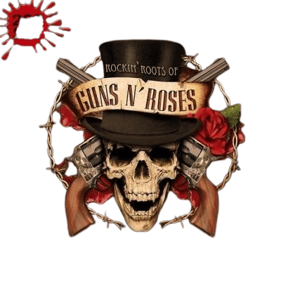 Paire de boutons de manchette Tête De Mort en or