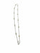 Collier Collier italien en or blanc avec perles 58 Facettes