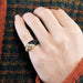 Bague 46 VAN CLEEF & ARPELS - Bague Vintage Onyx Diamants Or Jaune 58 Facettes 32600211