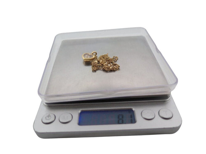 Collier collier CHOPARD happy  icons 79a611-0001 42cm or 3 diamants 58 Facettes 268630