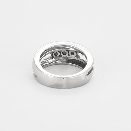 Bague 48 Joïa - Bague en or gris et diamants 58 Facettes GU206