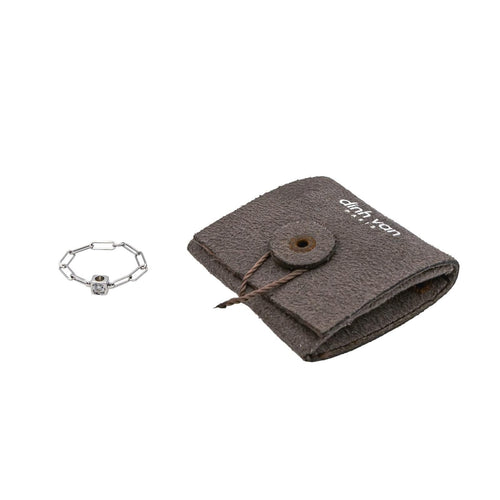 Bague 50 Dinh Van Bague Le Cube Or blanc Diamant 58 Facettes 3980696RV