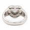 Bague 55 Chopard Bague Happy Diamonds Or blanc Diamant 58 Facettes 2308894CN