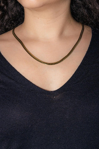 Collier Collier Maille anglaise Or jaune 58 Facettes 4824984CN