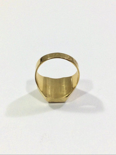 Bague 55 Bague Chevalière Or monogrammée EH 58 Facettes 948785