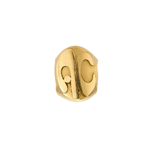 Bague 63 Chevalière en or jaune 58 Facettes ARR20042