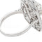 Bague 46 Bague Art déco Or blanc, Platine Diamant 58 Facettes 3358945CN