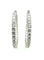 Boucles d'oreilles MOUAWAD. Importantes créoles en or et diamants 7.90ct 58 Facettes