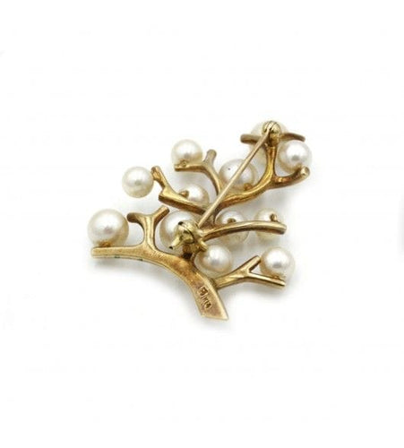 Broche Broche - Or jaune & Perles 58 Facettes 220001SP