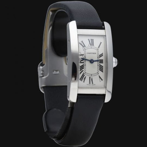 Montre Cartier Montre Tank Américaine Pm 58 Facettes MT42491