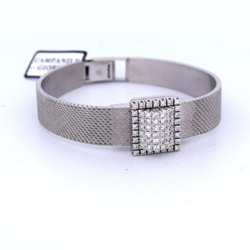 Montre Montre signée NOBELLUX - OR 18 carats 58 Facettes